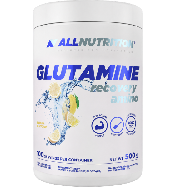 Allnutrition Glutamine recovery amino Lemon 500 g