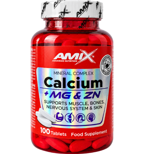 Amix Calcium + Mg & Zn 100 tab