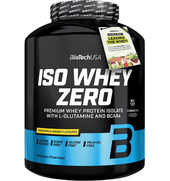 BioTech Iso Whey Zero Pineapple-mango 1816 g
