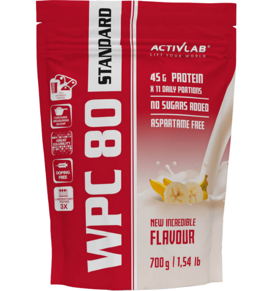 ActivLab WPC 80 Standard Banana 700 g