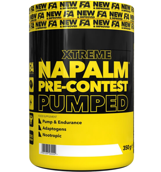 Fitness Authority Napalm Pre-contest Pumped Cherry-Lemon 350 g