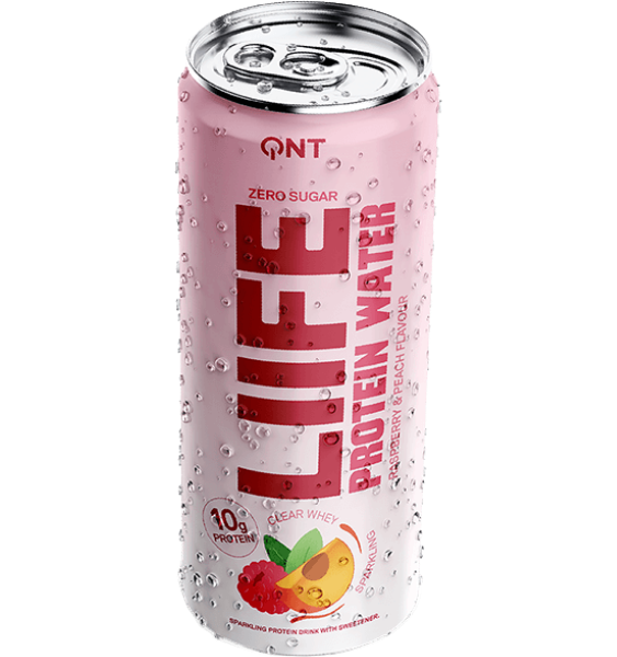 QNT Liife Protein Water Raspberry & Peach 330 ml