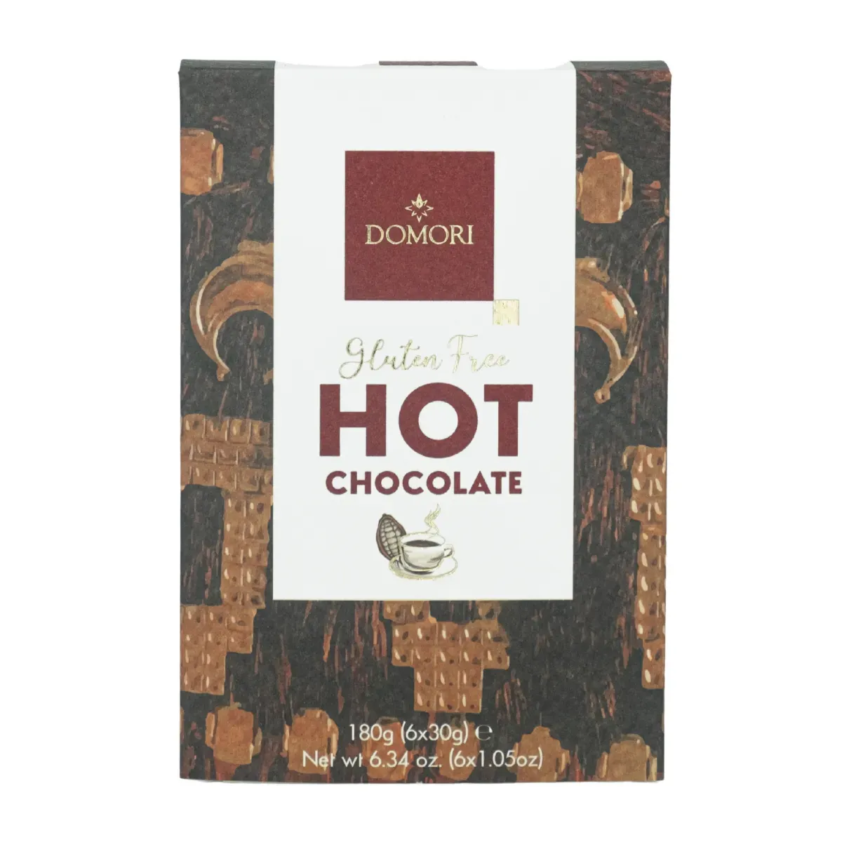 Karštas šokoladas HOT DARK CHOCOLATE DOMORI, 180 g