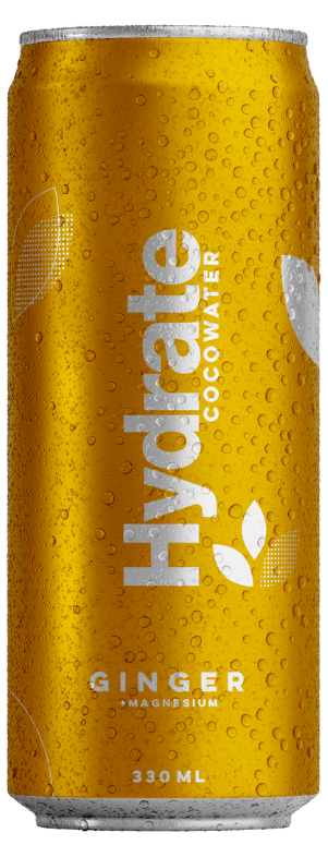 Gazuotas kokosų vanduo HYDRATE GINGER PLANT FACTORY, 330 ml