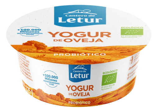 Avių pieno jogurtas, ekologiškas CANTERO DE LETUR, 125 g