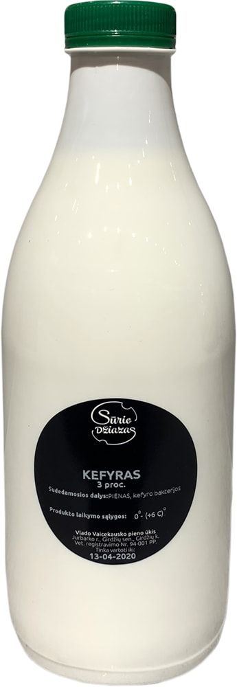 Kefyras SŪRIO DŽIAZAS, 1,5 % rieb., 1 l