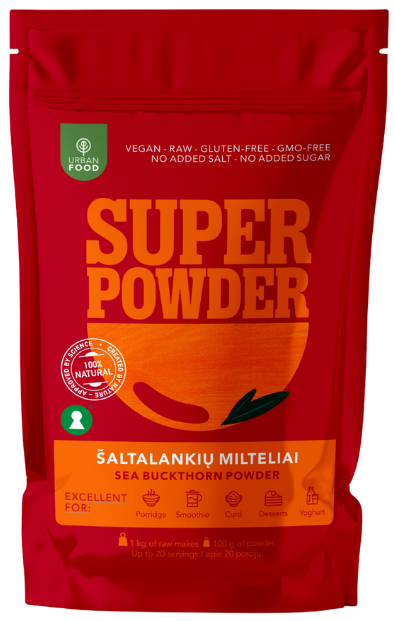 Šaltalankių milteliai URBAN FOOD, 100 g