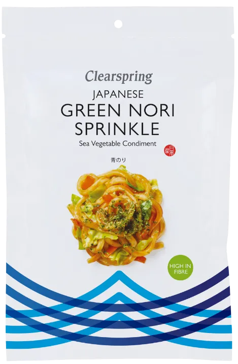 Sea vegetable NORI flakes CLEARSPRING, 20 g