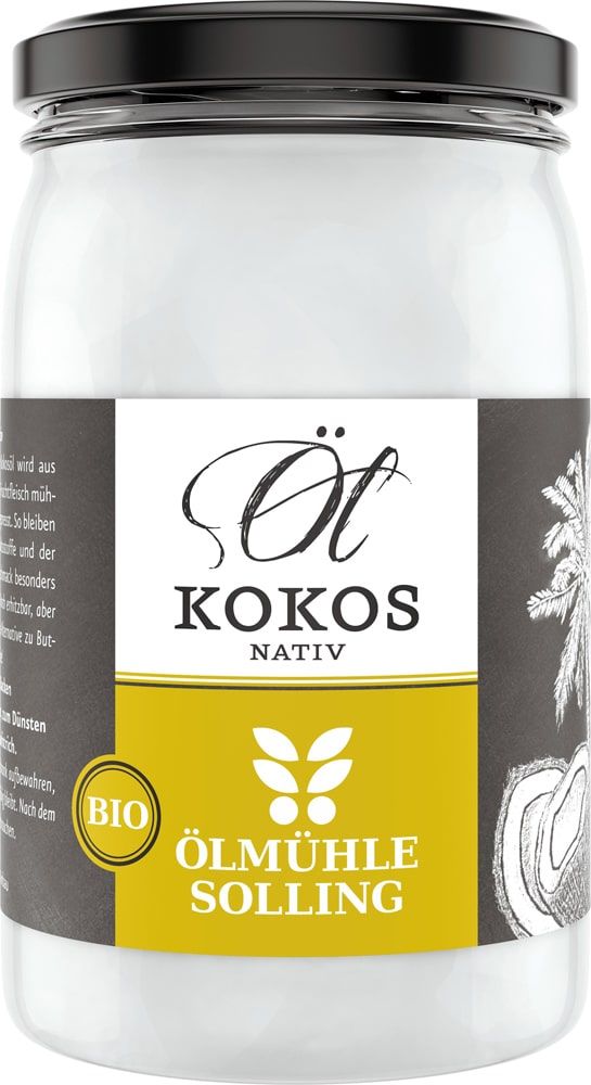 Kokosų aliejus, ekologiškas ÖLMÜHLE SOLLING, 250 ml