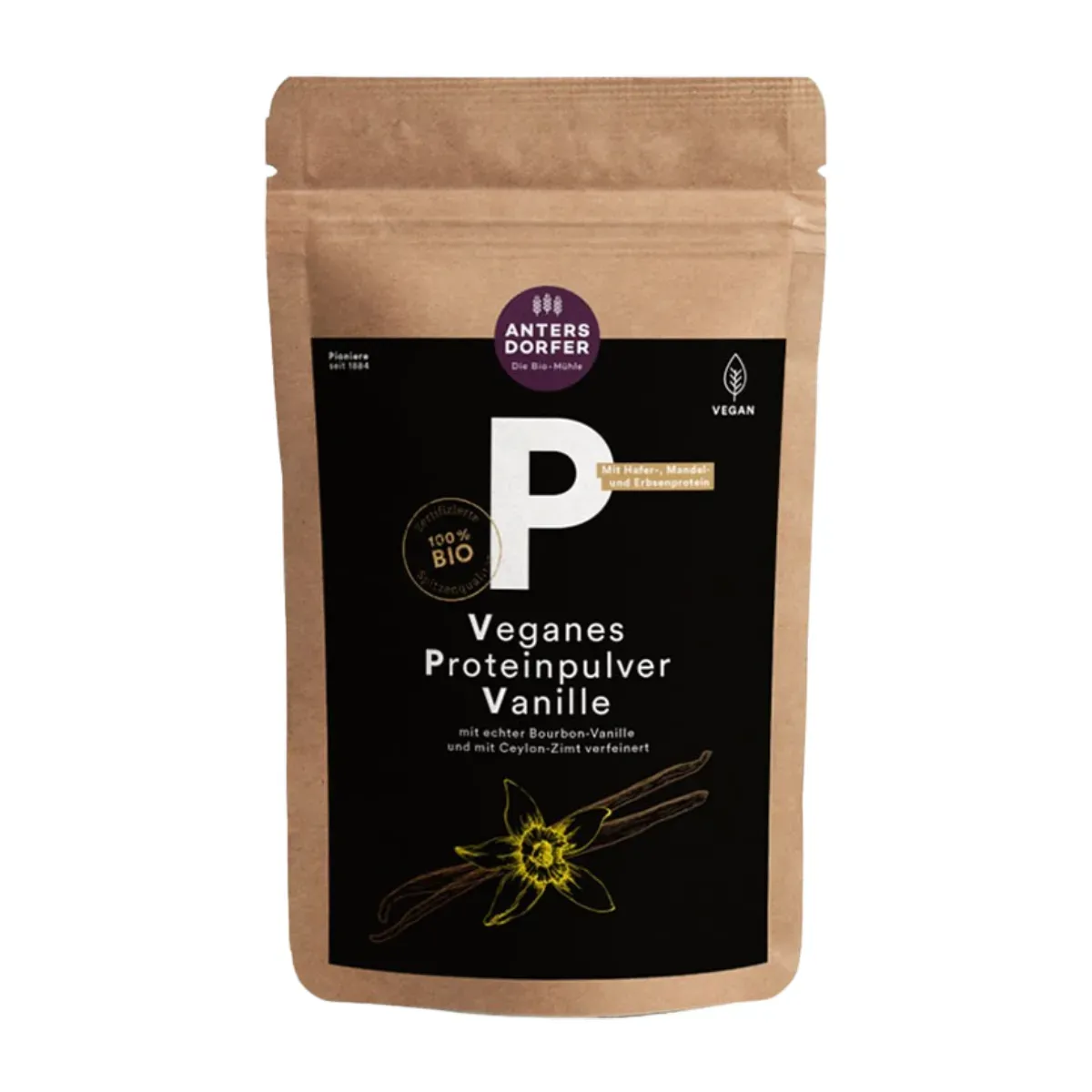 Vanilinis proteinas VANILLE, ekologiškas ANTERSDORFER