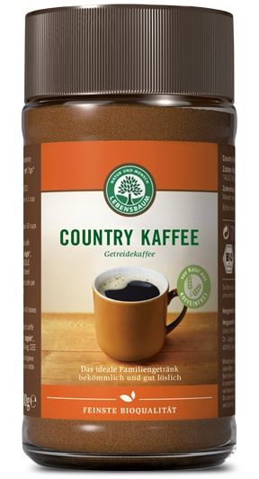 Tirpi javų kava „Country coffee“, ekologiškas LEBENSBAUM, 100 g