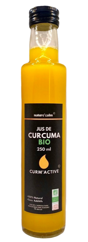 Сок куркумы "Curm'active", органический NATURE’CALM, 250 мл