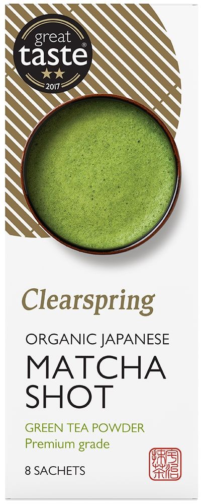 Japoniška matcha arbata pakeliuose, ekologiška CLEARSPRING