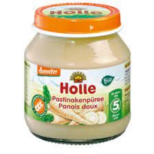 Pastarnokų tyrelė kūdikiams nuo 4 mėn., biodinaminė HOLLE, 125 g