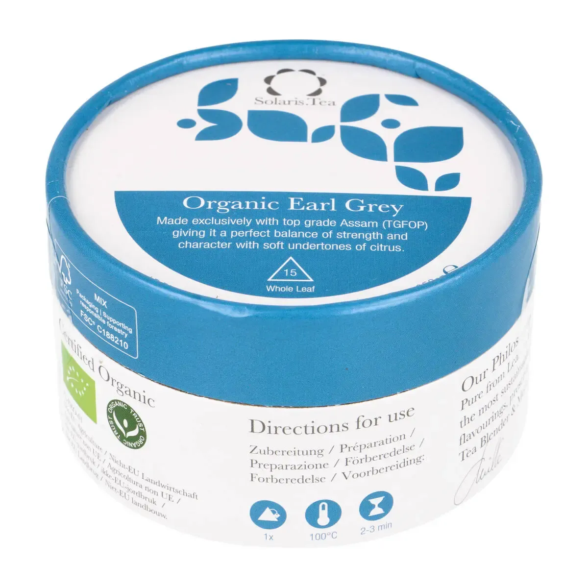 Black tea Earl Grey