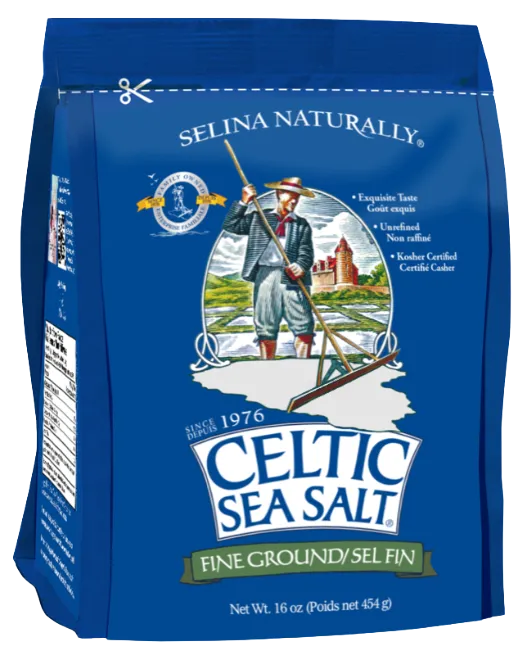 Keltų jūros druska "Celtic Sea Salt", rupi, 454 g