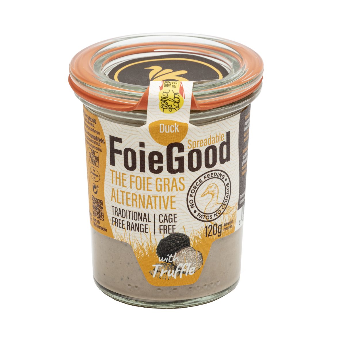 Duck liver pâté with truffles FOIEGOOD, 120 g