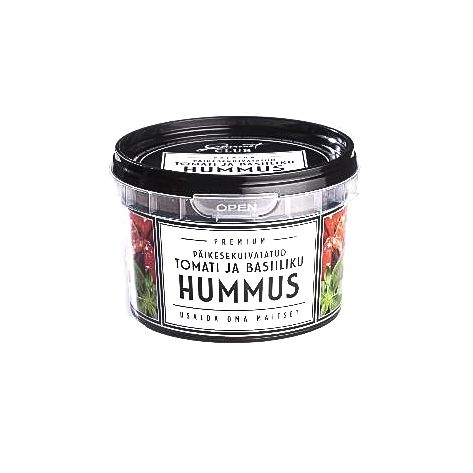 Hummus with Sun-Dried Tomatoes and Basil Gourmet Club