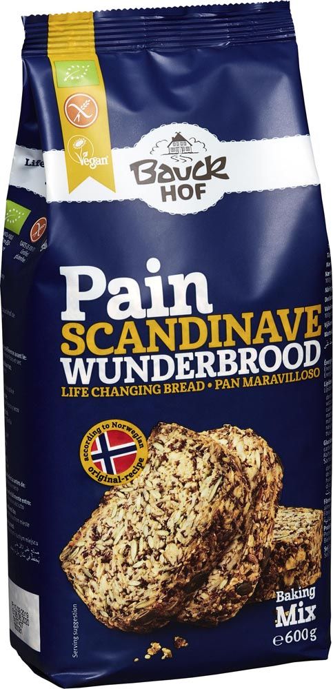 Miraculous bread mix, organic BAUCK MÜHLE, 600 g
