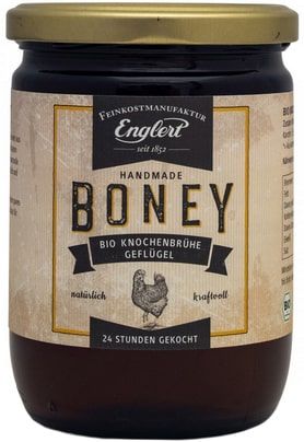 Vištienos kaulų sultinys, ekologiškas ENGLERT, 440 ml