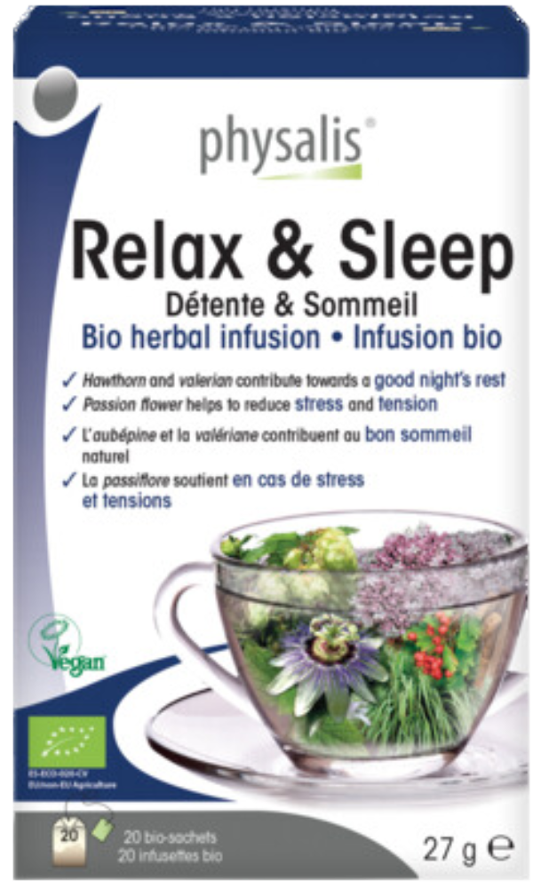 Tea "Relax & Sleep", organic PHYSALIS