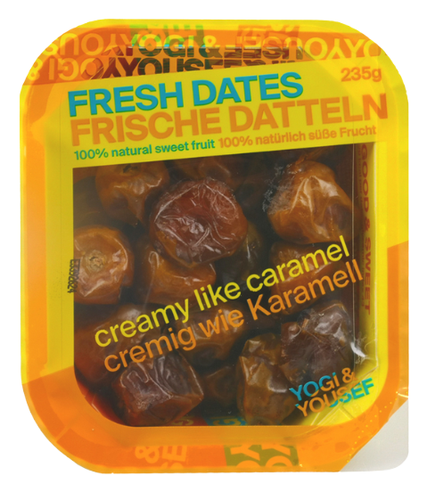 Šviežios datulės su kauliukais YOGI & YOUSEF'S, 235 g