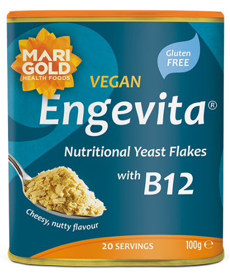Mielių dribsniai ENGEVITA su vitaminu B12 MARIGOLD, 100 g