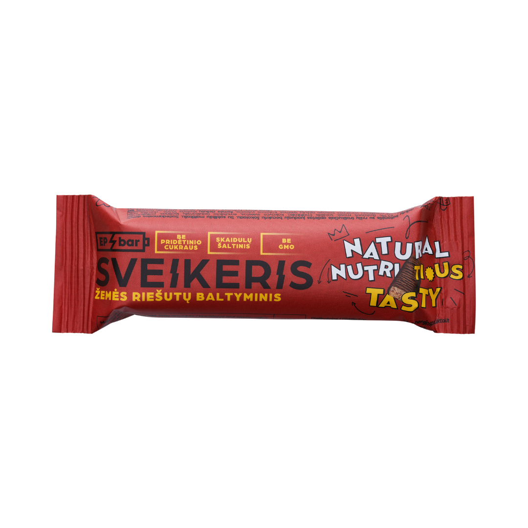 EPbar batonėlis “Sveikeris baltyminis”, 56 g