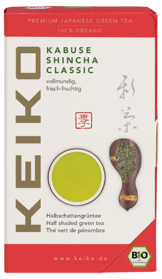 Japoniška žalioji arbata „Shincha Classic“, biri, ekologiška KEIKO, 50 g
