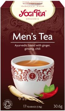 Аюрведический чай МУЖСКОЙ ЧАЙ, органический YOGI TEA