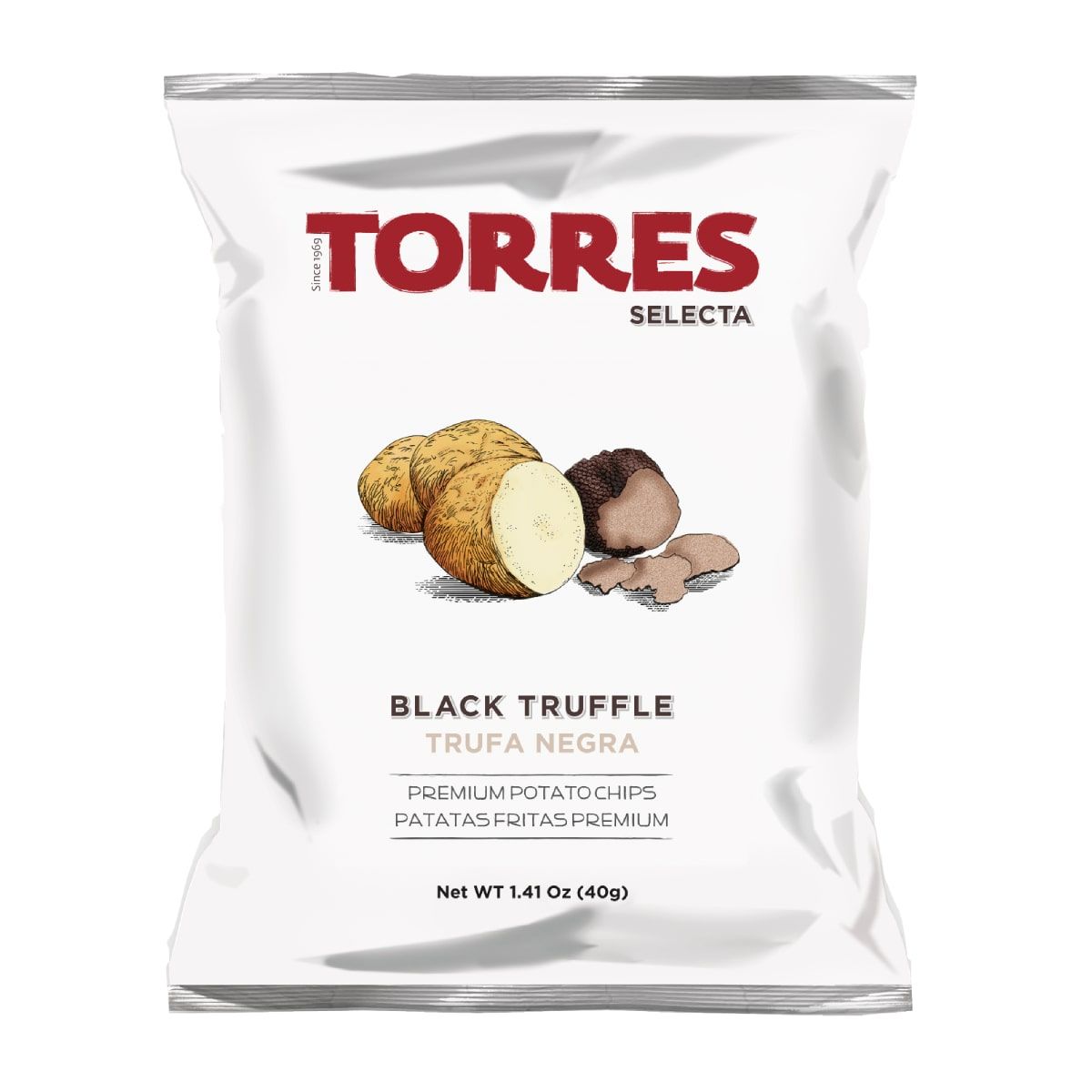 Картофельные чипсы с трюфелями TRUFA NEGRA TORRES