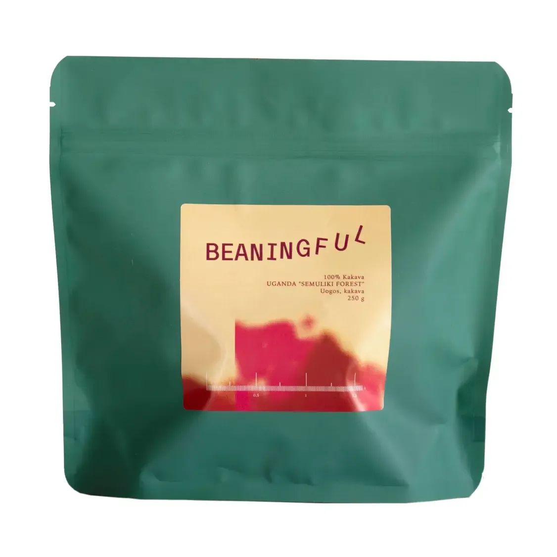 Kakava gabaliukais UGANDA SEMULIKI FOREST 100 % BEANINGFUL