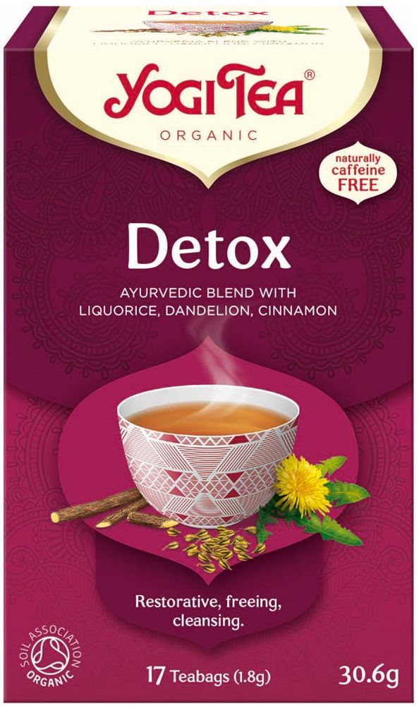 Аюрведический чай DETOX, органический YOGI TEA