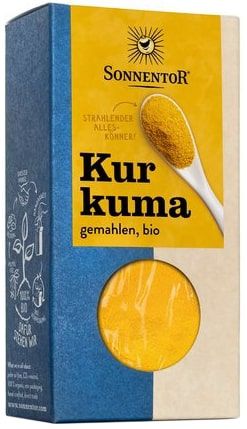 Ciberžolė, malta, ekologiška SONNENTOR, 40 g