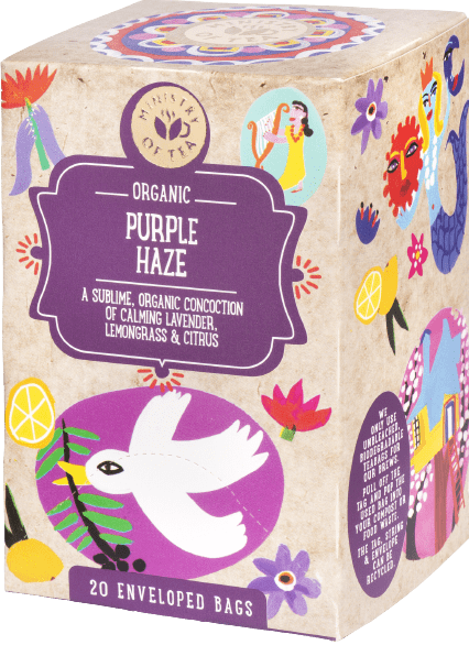 Arbata su citrinžole ir levandomis "Purple Haze", ekologiška MINISTRY OF TEA