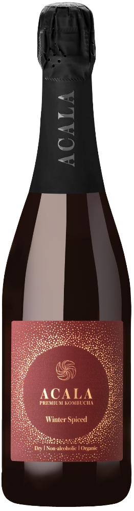 Sparkling tea drink "Winter Spiced", organic ACALA, 750 ml
