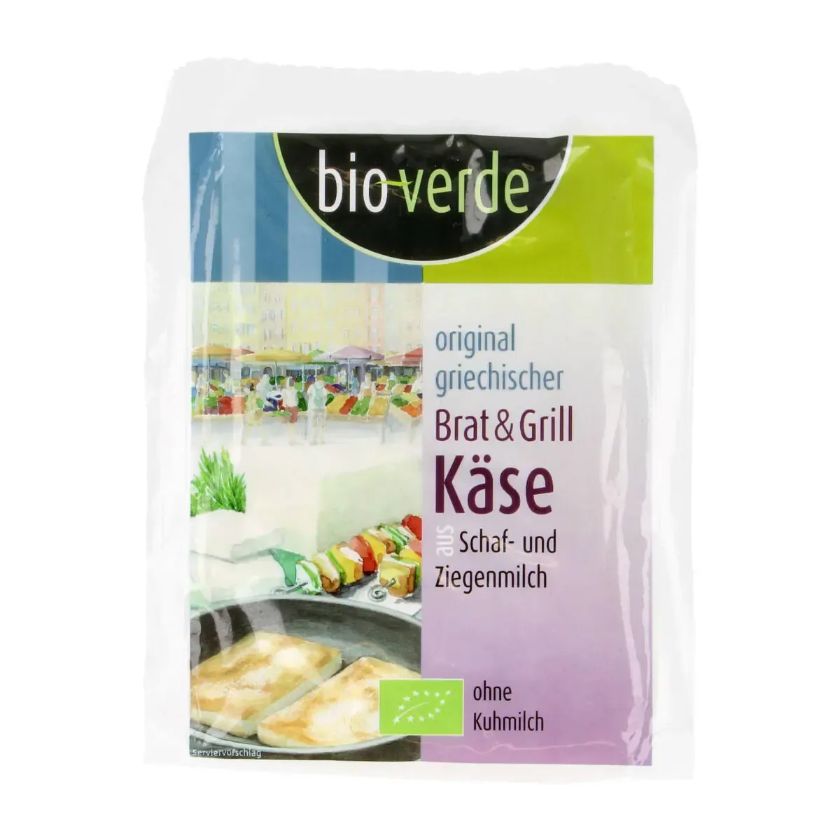Avių ir ožkų sūris kepimui BRAT & GRILL, ekologiškas BIO-VERDE