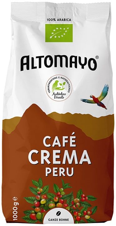Kavos pupelės CREMA, ekologiškos ALTOMAYO, 1 kg