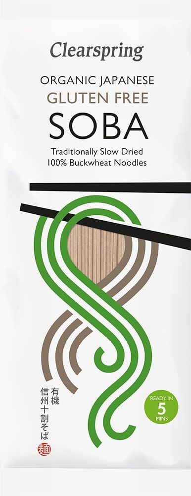 Grikių makaronai SOBA, ekologiški CLEARSPRING, 200 g