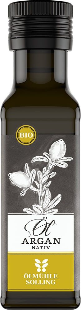 Argano riešutų aliejus, ekologiškas ÖLMÜHLE SOLLING, 100 ml