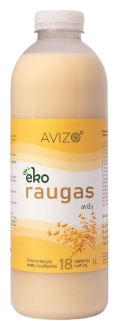 Овсяный квас, органический AVIZO, 1 л