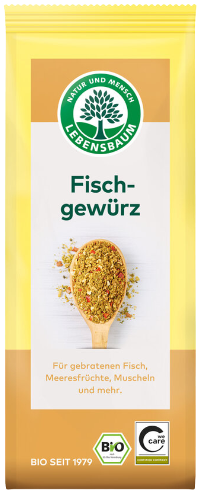 Žuvies prieskoniai, ekologiški LEBENSBAUM, 60 g