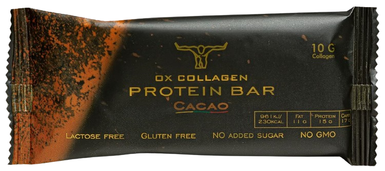 Batonėlis Ox Collagen kakava, 52 g