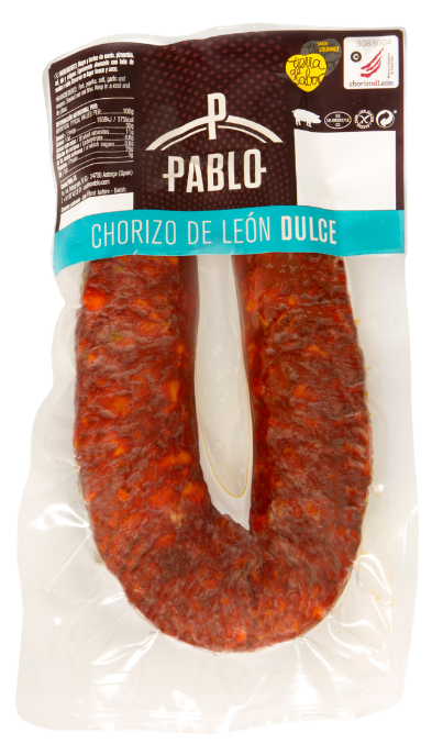 Vytinta kiaulienos dešra CHORIZO DULCE PABLO