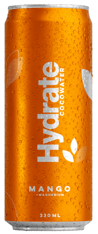 Gazuotas kokosų vanduo HYDRATE MANGO PLANT FACTORY, 330 ml