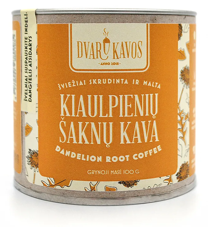 Kiaulpienių šaknų kava DVARO KAVOS, 100 g