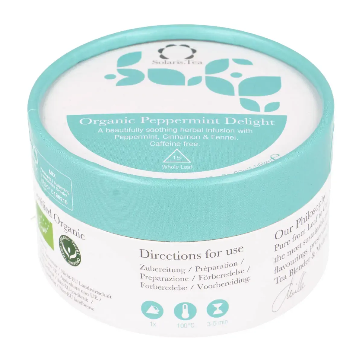 Pipirmėčių arbata su prieskoniais PEPPERMINT DELIGHT SOLARIS TEA