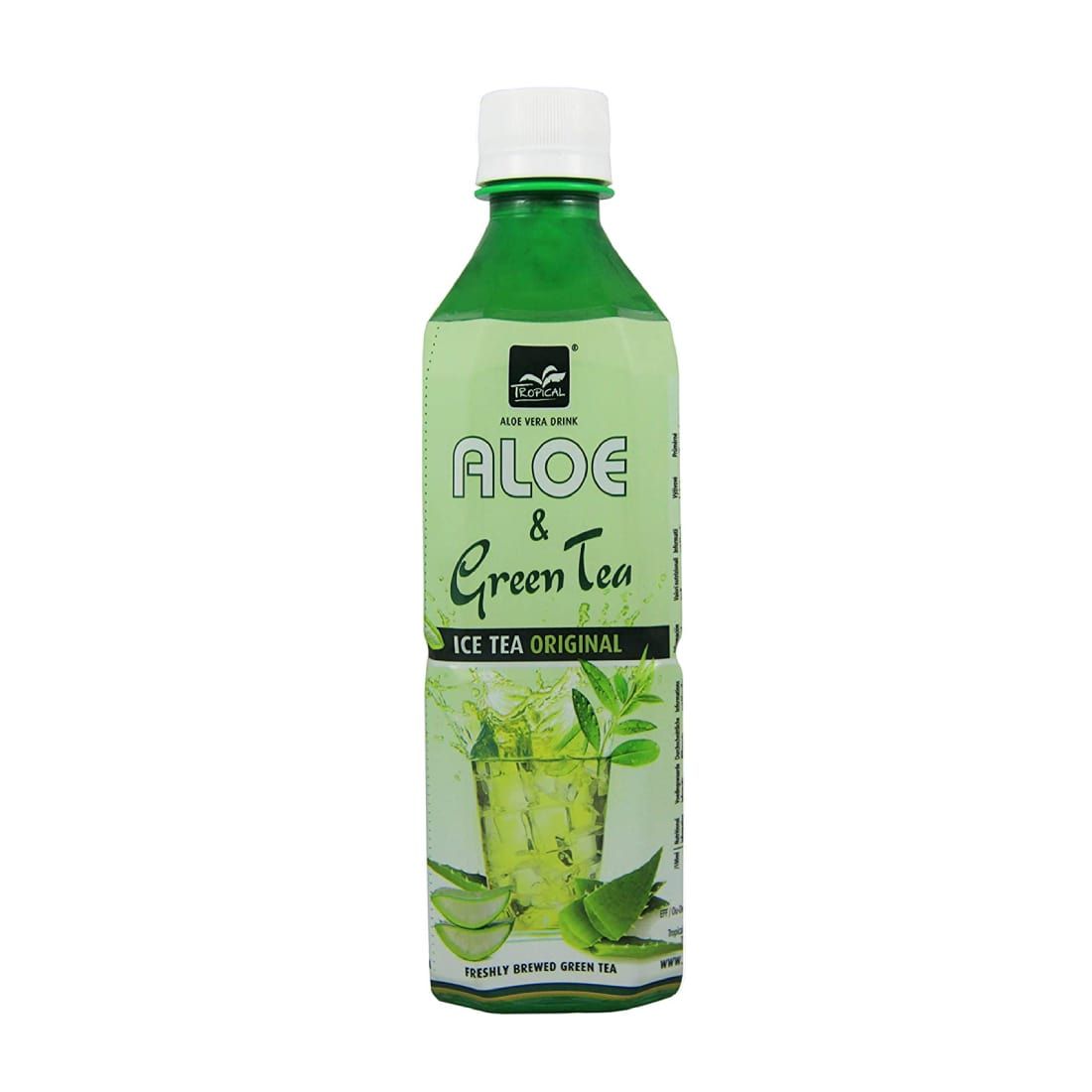 Alavijų ir žaliosios arbatos gėrimas TROPICAL