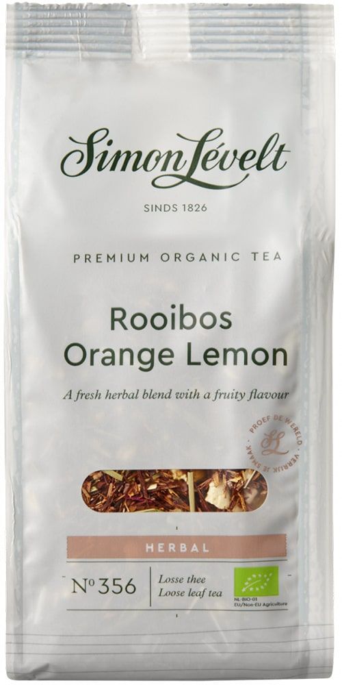 Rooibos arbata su apelsinais ir citrinomis, biri, ekologiška SIMON LEVELT, 110 g
