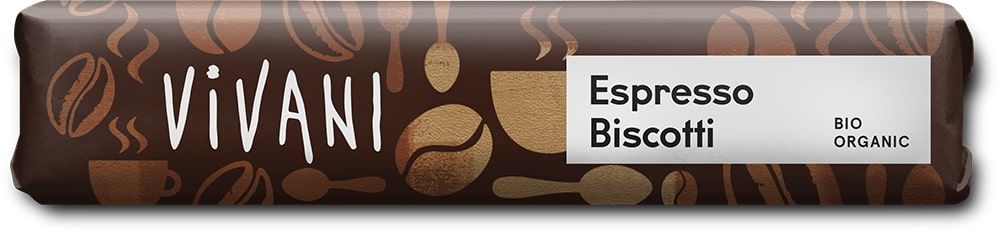 Молочный шоколад 32% ESPRESSO BISCOTTI, органический VIVANI, 40 г